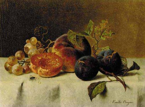Johann Wilhelm Preyer Trauben oil painting picture